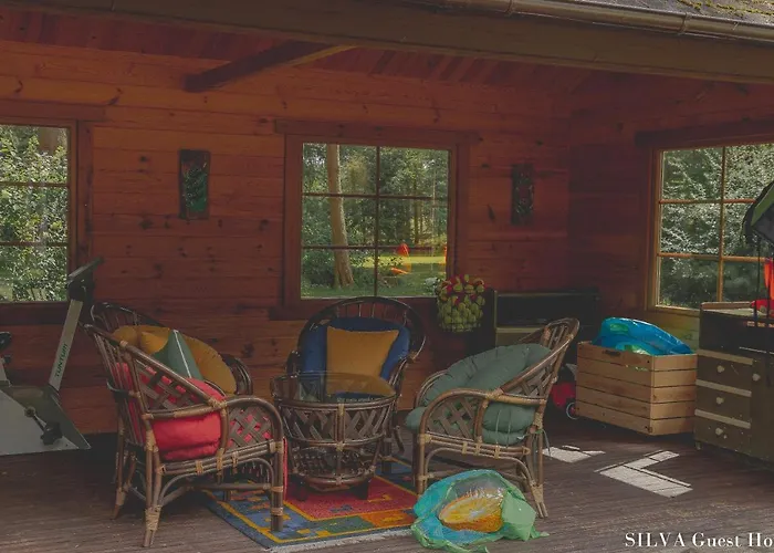 Silva - Dom Wczasowy, Tenis, Basen, Balia I Sauna Semesterbostad Borsk