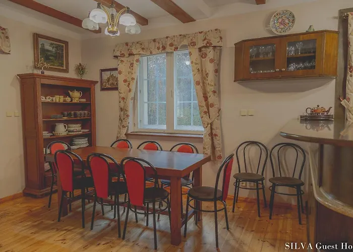 Silva - Dom Wczasowy, Tenis, Basen, Balia I Sauna Semesterbostad *